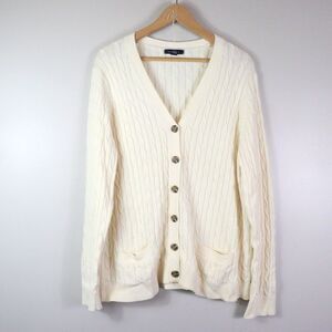 Lands End Sweater Cardigan size 1X